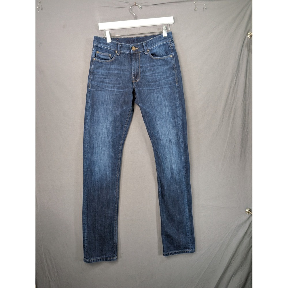 Russell Classic Straight Benson Mens Jeans Size 29 Dark Wash 5276